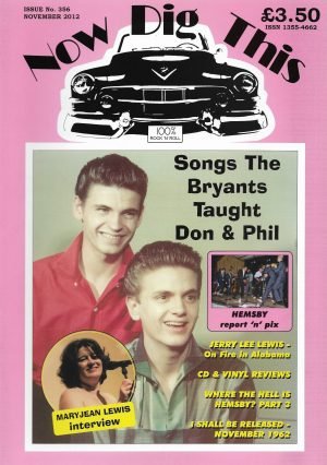 Now Dig This (Magazine) No 356 - 2012/11